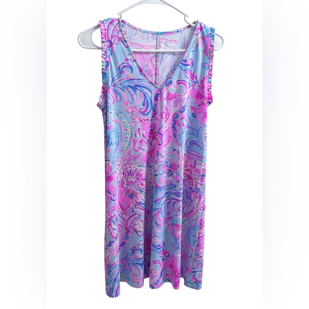 Lilly Pulitzer Aron Shift Dress In Multi Isla De Coco small
